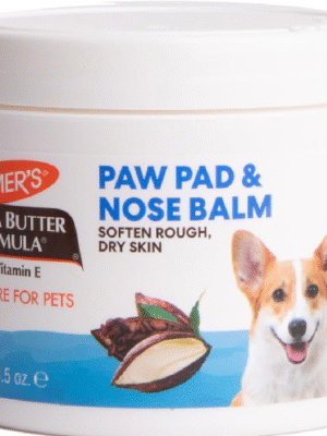 Palmer's for Pets Kakaobutter-Pfotenpolster- und Nasenbalsam für Hunde, parfümfrei – Beruhigungsbalsam für die Hundehaut